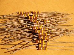 50 EA ALLEN BRADLEY – 470K 1/2W 10% Carbon Comp resistors Fender Marshall amp