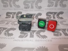XB4BW73731G5 Genuine SCHNEIDER Illuminated double headed push button FAST SHIP