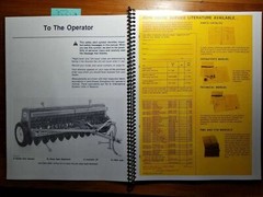 John Deere 8000 8100 8200 8250 8300 8350 Grain Drill S/N -25000 Operator Manual