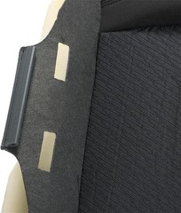 Front Driver Bottom Cloth Seat Cover with Foam Cushion for Silverado 2007-2014