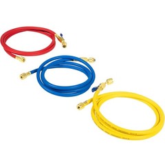 29986 Plus II 1/4″ Hose &Compact Ball Valve End Refrigerant Charging Hose 72″