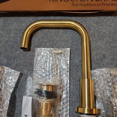 Kingston Brass FSC8933CML Manhattan Widespread Bathroom Faucet w/ Pop-Up Drain