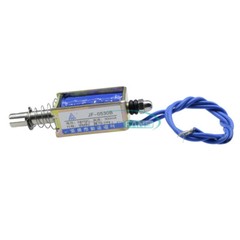 DC24V 300mA 5N/10mm Pull-Push-Type Reset-Style Solenoid Electromagnet JF-0530B