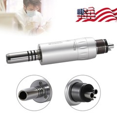 ASkeadnt Dental Inner Channel Slow Low Speed Air Motor Handpiece 4 Hole E-type