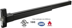 Commercial Panic Exit Push Bar 1710P w/ Lever Handle – UL10C, Grade 1 Steel
