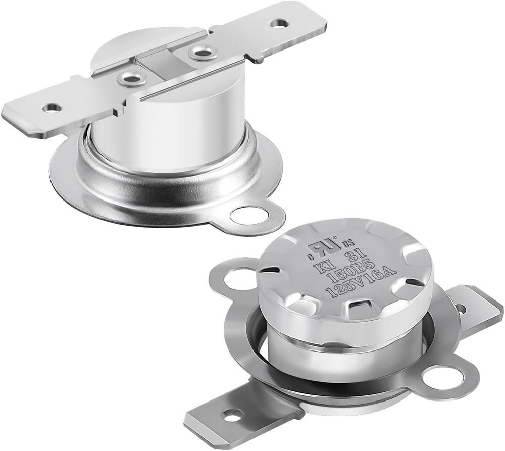 UL CUL KSD301 Thermal Protection Switch 125V 16A 155C 311F O Size: 155°C/311°F