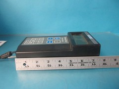ALNOR COMPUFLOW 8585 ANEMOMETER MEASURE AIR FLOW TEMPERATURE HUMIDITY METER CASE