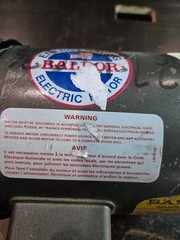 M3461 Baldor Reliance 1/2HP 1725RPM 230/460V 48 TEFC 3Ph 2/1A 1/2″D NEW $239