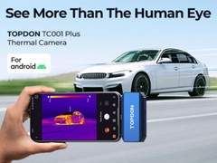 New! DUALCAM TOPDON TC001 PLUS 256X192 IR Thermal Imaging Camera for Android