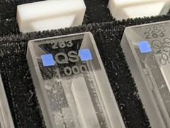Hellma 283-QS & 181-OS 1cm 4-Piece Cuvette Sets (2) — 8 Cells Total