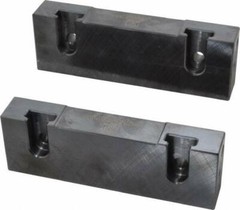 1 Pair Snap Jaws 6MSJ-200 Soft Steel Vise Jaws for 6″ Vise, Flat/No Step