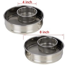 1000 Mesh Lab Sieves 4” Diameter Stainless Steel Wire Cloth