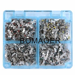 1-10 boxes Dental orthodontic 0.022 roth welding convertible single buccal tube