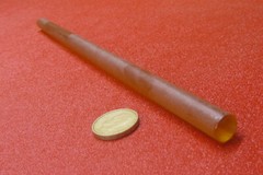Ultem PEI Rod 1000-1000 Natural .500″ (1/2″) Diameter Rod x 1 Ft Long