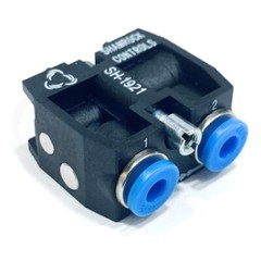 SH-1921 Shamrock Solenoid Valve 3 Way Passing, 5/32″ Push-in Fittings