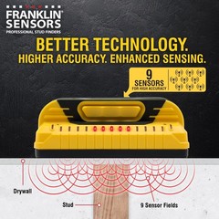 Franklin Sensors ProSensor M150/X990 Stud Finder w/ Live Wire Detection 9-Sensor