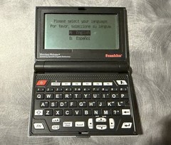 Franklin Merriam-Webster BES-2100N English/Spanish Dictionary w/ Voice *TESTED*