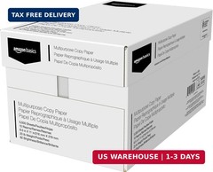 Amazon Basics Multipurpose Copy Printer Paper, 20 lb, 8.5 x 11 Inches, 10 Reams
