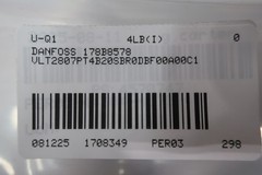 Danfoss 178B8578 VLT2807PT4B20SBR0DBF00A00C1 Drive 1hp 380-480v-ac 0-590hz
