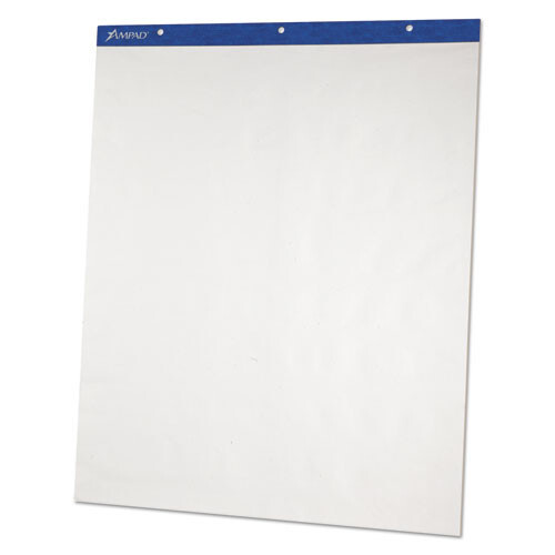 Ampad 24028 27″ x 34″ Flip Charts – Unruled, White (50/PD, 2 PD/CT) New