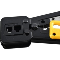 RJ45 RJ11 Network Cable Crimp Tool Wire Stripper Cutter 8P 6P