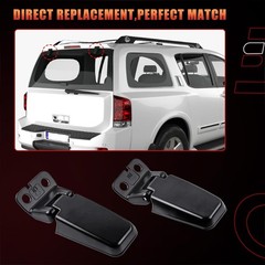 Rear Window Hinge Set Left & Right Tailgate Liftgate Glass Hinge Compatible