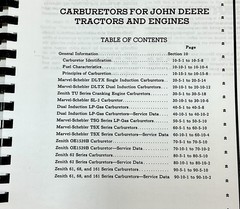 Service Manual fits John Deere Carburetor for 530 620 630 720 820 Series Tractor