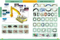4369890 BUCKET CYLINDER SEAL KIT FITS HITACHI EX200-3,EX200H-3 EX200-2 EX200-5