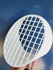 30 Deg Sloped Drain Pipe Mesh Screen to Fit on Outside of Pipe, Various Sizes