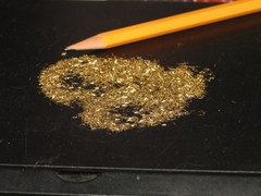 5 POUNDS DENSE BRASS SHAVINGS TURNINGS ARTS ORGANITE MELTING SCIENCE PLEASE READ