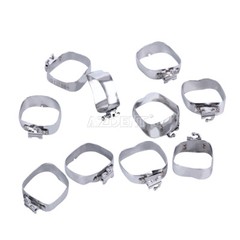 20 Sets Dental Orthodontic Buccal Tubes with Bands 1st Molar Roth.022 36#-40#