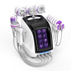 Multifunction 9 in 1 Beauty Machine for Body Massage Facial Skin Care Salon Use
