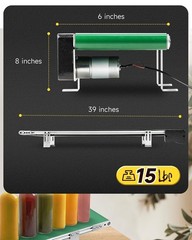 Belt Conveyor 39 inch Conveyor Desktop Version Step-Less Speed Adjustment PVC…