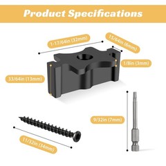 200 Pack Hidden Deck Fasteners for Composite Decking Board Composite Decking