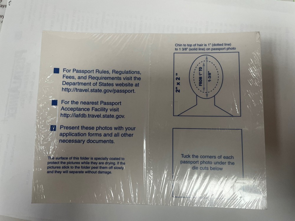 Passport Folders – Pack of 100