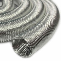 Electriduct Aluminum Heat Reflective Insulated Corrugated Conduit Tubing