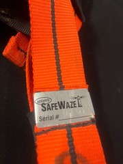 SafeWaze Fall Protection Safety Harness M-L with Belt