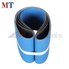 5 Pack 4 Inch X 36 Inch 120 Grit Premium Zirconia X-Weight Sanding Belts