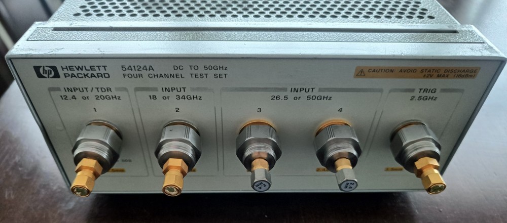 HP / Agilent 54124A DC-50 GHz Front End For 54120 Series Oscilloscopes.Tested 👍