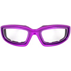 Birdz Eyewear Oriole A/F Padded Sunglasses For Men & Women Purple w/ Smoke Lens