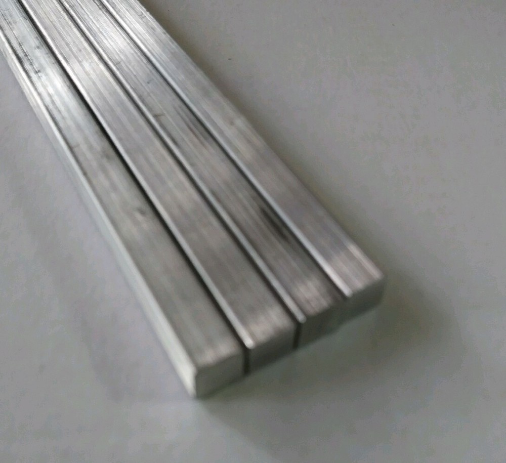 4 pc 1/4 X 1/4″ X 12″ long new 6061 T6 solid aluminum plate flat stock bar block
