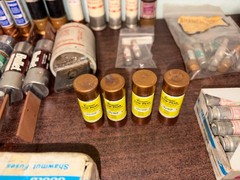 LOT OFOVER 100 NOS FUSES FUSETRON BUSSMANN GOULD SHAWMUTT BULLET ETC. S1