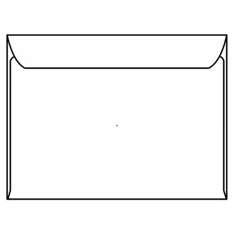 Open Side Booklet Envelopes, 10″ x 13″, 28#, White, Side Seams (Box of 500)