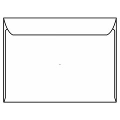 Open Side Booklet Envelopes, 10″ x 13″, 28#, White, Side Seams (Box of 500)