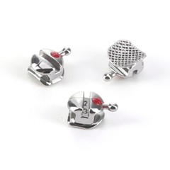 AZDENT Dental Orthodontic Metal Brackets Braces ROTH/MBT 0.022 Hook 345 CE FDA