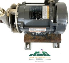 WEG, ELECTRIC MOTOR, 00136XT3E56C, 1 HP 3450/2875 RPM EXPLOSION PROOF CLEAN USED