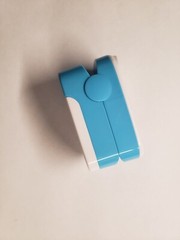 CONTEC Fingertip Pulse Blood Oxygen Saturation Monitor Blue Oximeter CMS50NA NEW