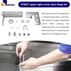 Fits TRUE Top Right Hand Hinge Kit Replaces 870837