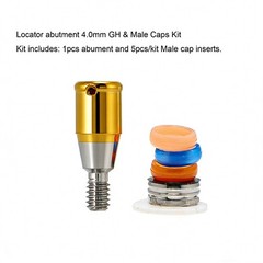 Hiossen ET Regular Compatible ZEST Locator Legacy Abutment Low Profile 40° Angle