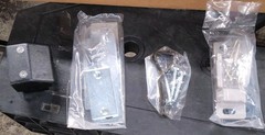 Taco ED 500 Series Aluminum Grade 1 Commercial 36 in. Rim Panic Exit Device